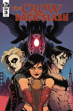 Variant Cover for The Crow: Hack / Slash #3