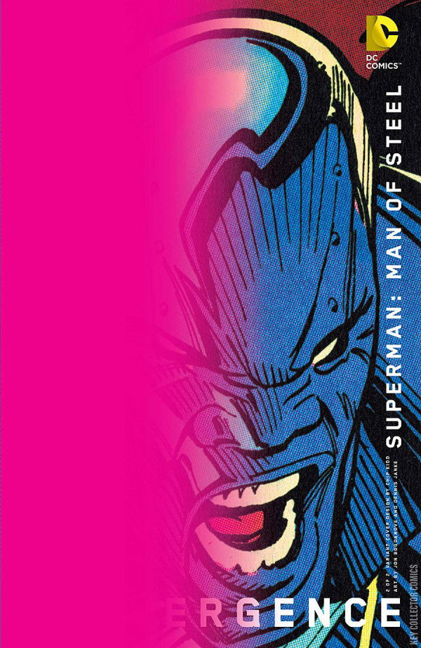 Variant Cover for Convergence: Superman - Man of Steel #2