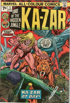 Variant Cover for Ka-Zar #5