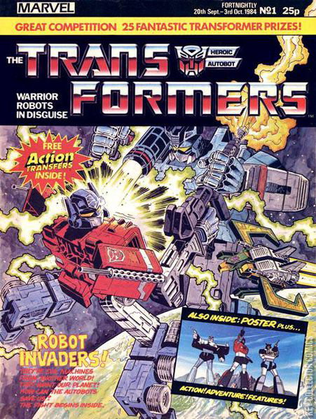 Transformers Magazine, The (UK) by Marvel | Key Collector Comics