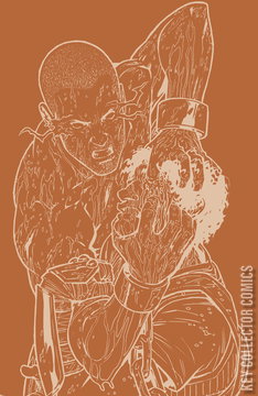 Variant Cover for BRZRKR: Fallen Empire - Pen & Ink #1