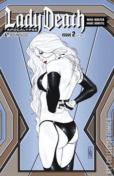 Variant Cover for Lady Death: Apocalypse #2