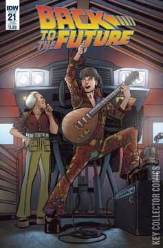 Variant Cover for Back to the Future #21