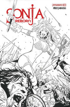 Variant Cover for Sonja Reborn #3