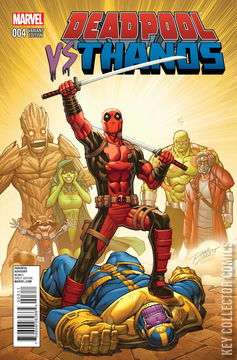 Variant Cover for Deadpool vs Thanos #4