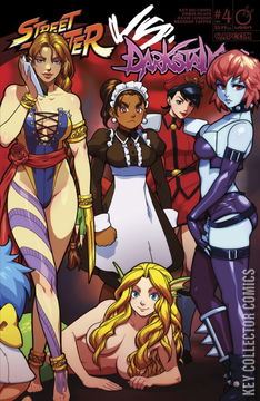 Variant Cover for Street Fighter vs. Darkstalkers #4
