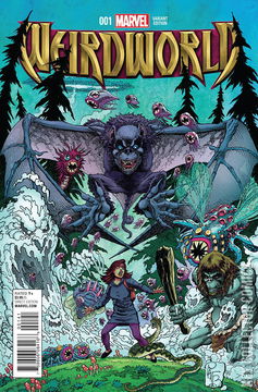 Variant Cover for Weirdworld #1