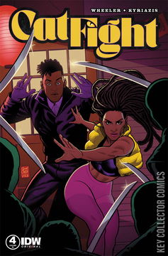 Variant Cover for Cat Fight #4
