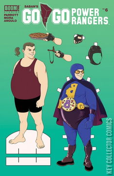 Variant Cover for Go Go Power Rangers #6