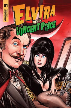 Variant Cover for Elvira Meets Vincent Price #1