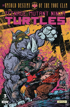 Variant Cover for Teenage Mutant Ninja Turtles: The Untold Destiny of the Foot Clan #3