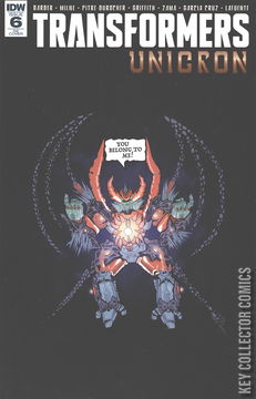 Variant Cover for Transformers: Unicron #6