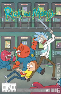 Variant Cover for Rick and Morty #1