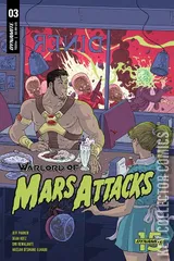 Variant Cover for Warlord of Mars Attacks #3