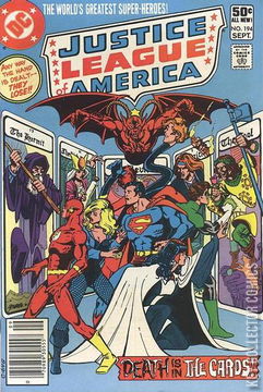 Variant Cover for Justice League of America #194