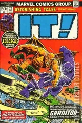 Cover for Astonishing Tales #22