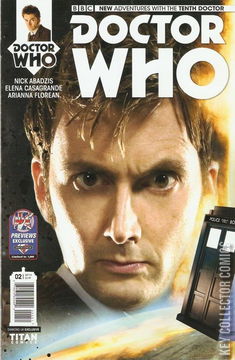 Variant Cover for Doctor Who: The Tenth Doctor #2