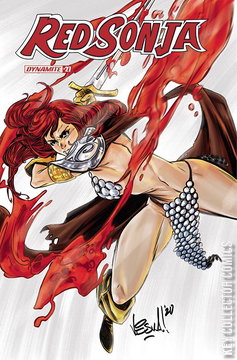 Variant Cover for Red Sonja #27