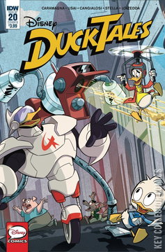 Variant Cover for DuckTales #20