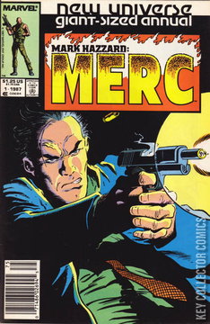 Variant Cover for Mark Hazzard: Merc Annual #1