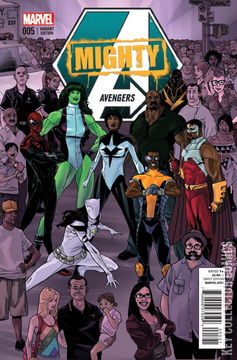 Variant Cover for Mighty Avengers #5