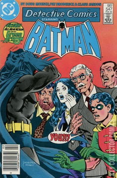 Variant Cover for Detective Comics #547