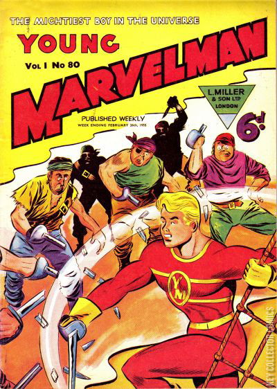 Cover art for Young Marvelman #80 