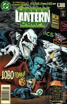 Variant Cover for Green Lantern Corps Quarterly #8