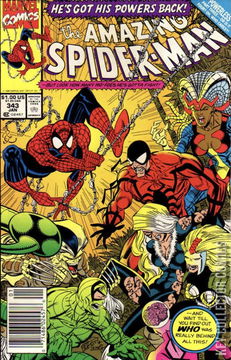 Variant Cover for Amazing Spider-Man #343