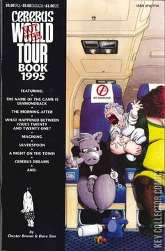 Variant Cover for Cerebus World Tour Book #1