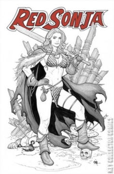 Variant Cover for Red Sonja #13