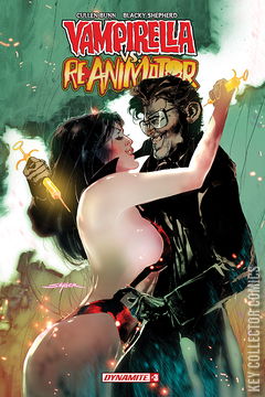 Variant Cover for Vampirella vs. Reanimator #3