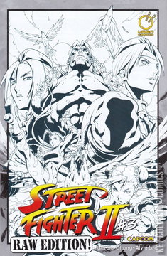 Variant Cover for Street Fighter II #3