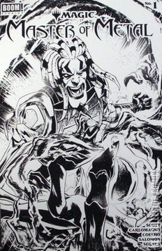 Variant Cover for Magic the Gathering: Master of Metal #1