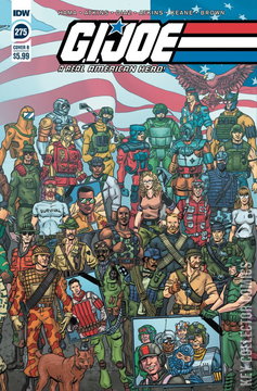 Variant Cover for G.I. Joe: A Real American Hero #275