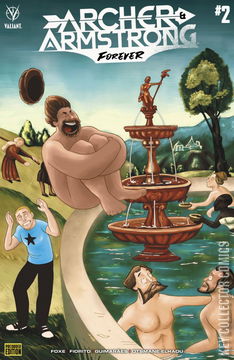 Variant Cover for Archer & Armstrong Forever #2