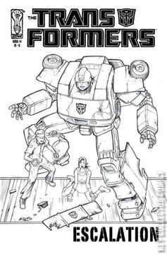 Variant Cover for Transformers: Escalation #1