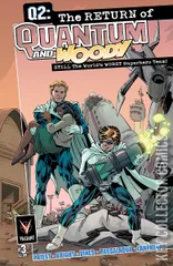 Cover for Q2: The Return of Quantum and Woody #3