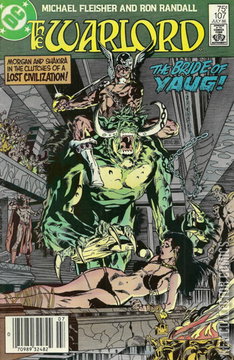 Variant Cover for Warlord, The #107