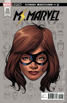 Variant Cover for Ms. Marvel #25