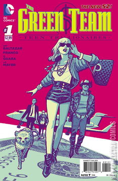 Variant Cover for The Green Team: Teen Trillionaires #1