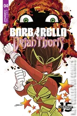 Variant Cover for Barbarella / Dejah Thoris #4