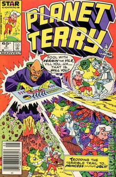 Variant Cover for Planet Terry #2