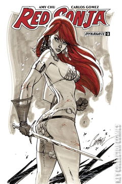Variant Cover for Red Sonja #3