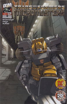 Variant Cover for Transformers: Micromasters #1