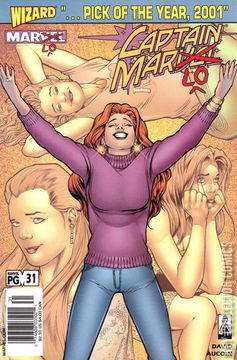 Variant Cover for Captain Marvel #31