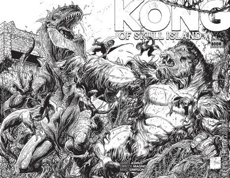 Variant Cover for Kong of Skull Island #1