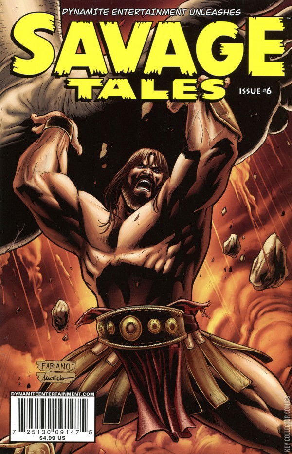 Cover art for Savage Tales #6 