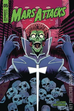 Variant Cover for Mars Attacks #5