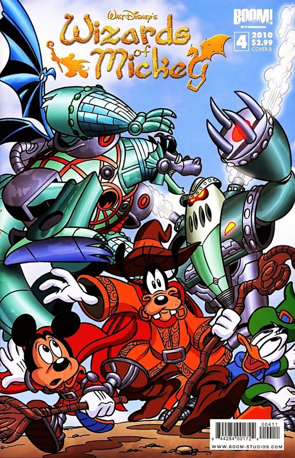 Variant Cover for Wizards of Mickey #4